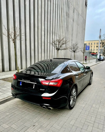 Maserati Ghibli cena 109000 przebieg: 165000, rok produkcji 2016 z Lublin małe 79